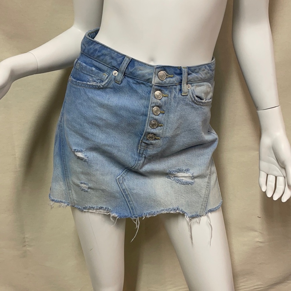 Free people Jean skirt